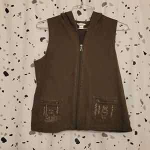 Christopher and Banks Hooded Bear Vest